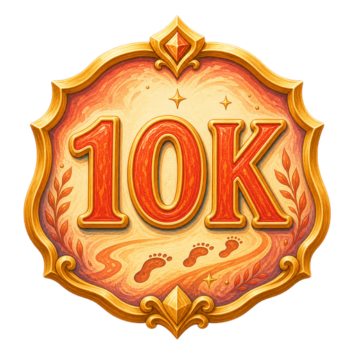 10,000 steps